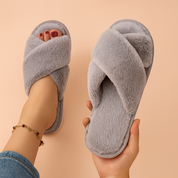Chaussons croisés pour femme | Chaussons doux, chauds et confortables 6