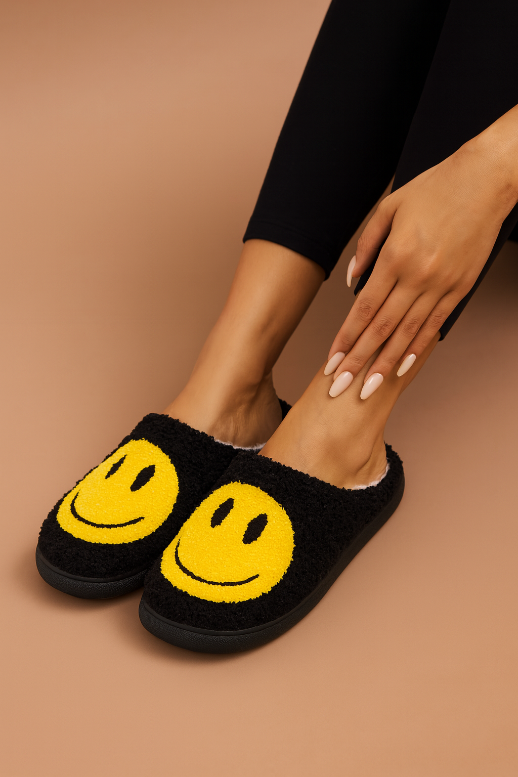 Chaussons d'hiver | Chaussons confortables et antidérapants, avec le sourire 1