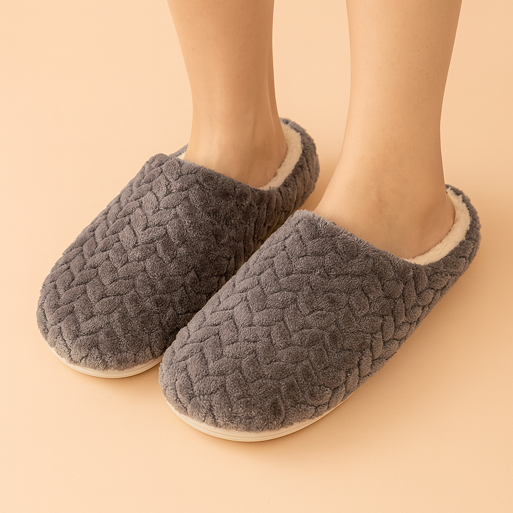 Chaussons d'hiver pour femme | Chaussons chauds, doux et confortables 0