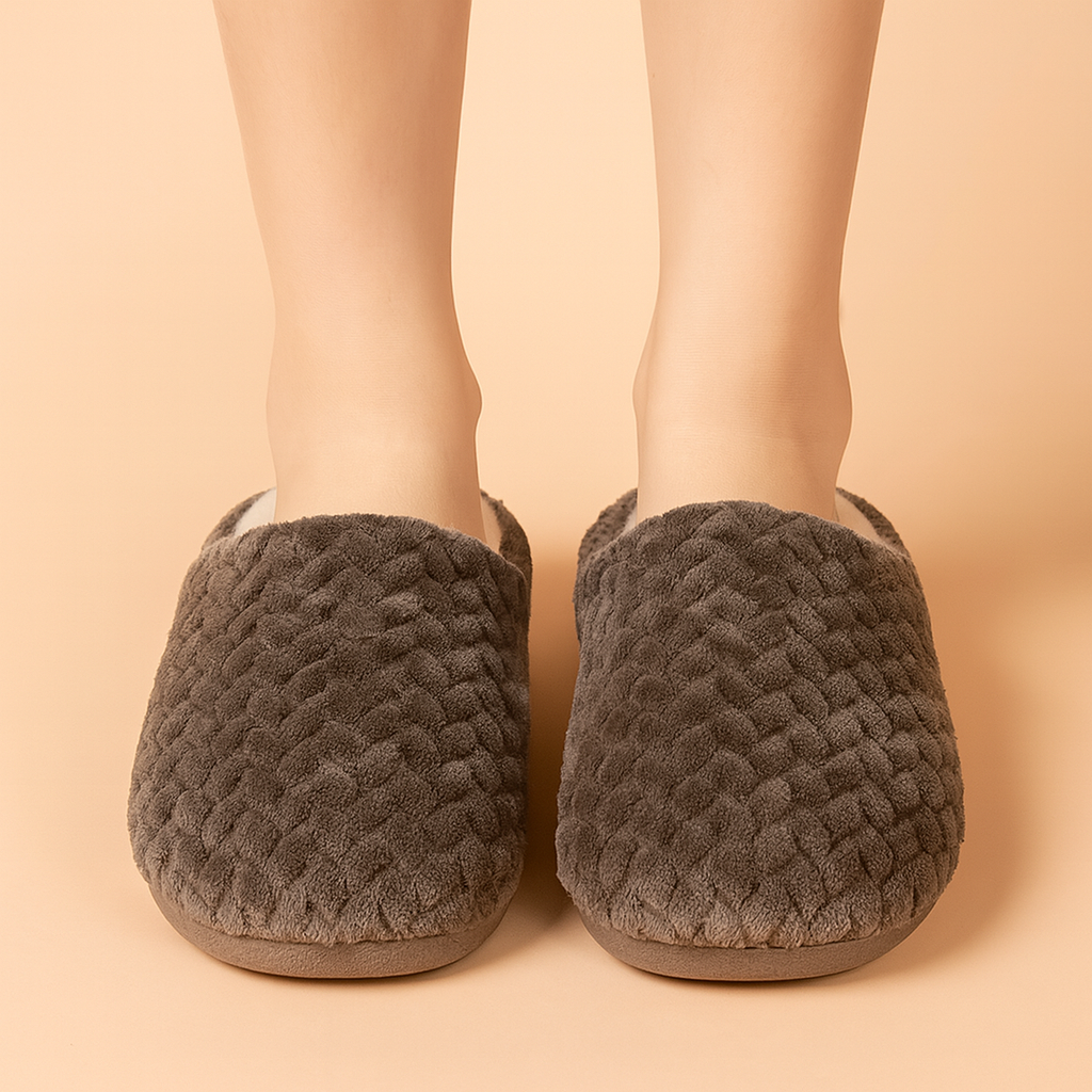Chaussons d'hiver pour femme | Chaussons chauds, doux et confortables 1