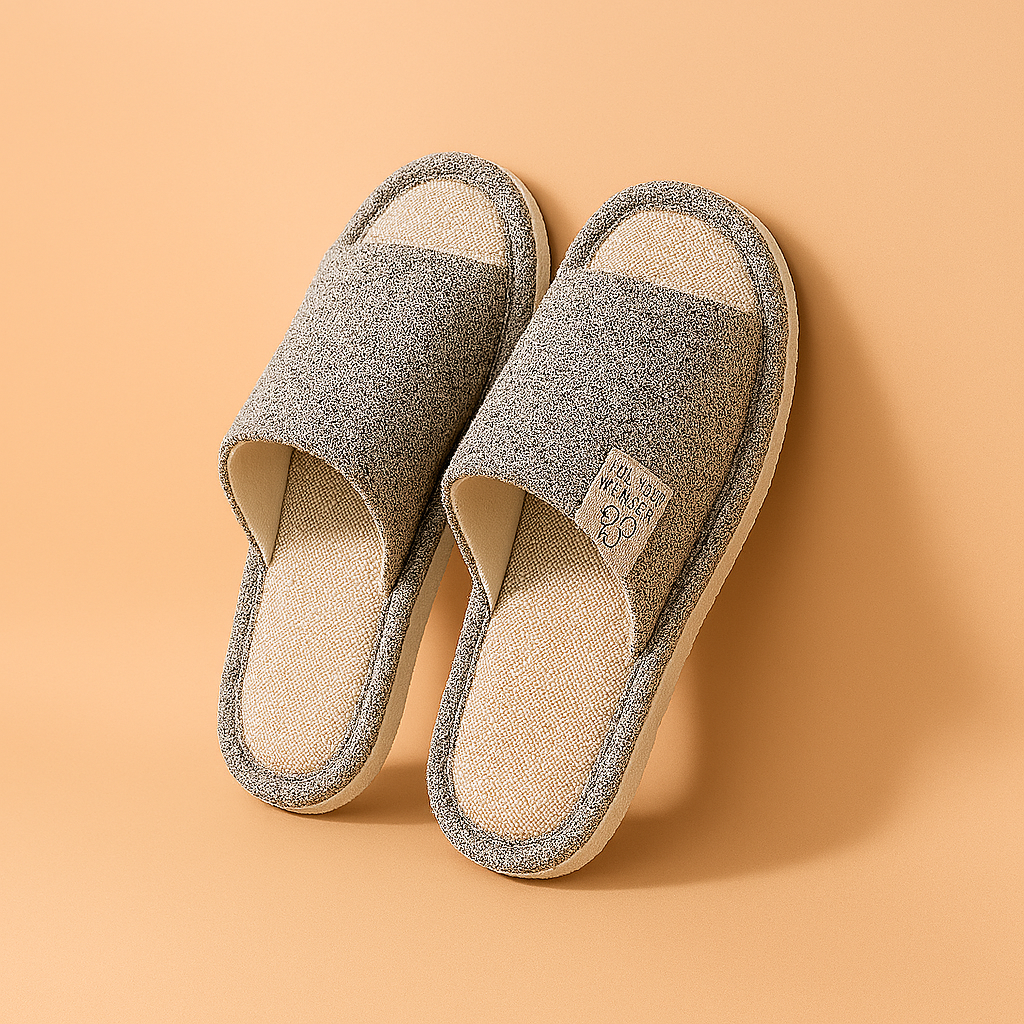 Chaussons d'intérieur ouverts pour homme | Chaussures légères et antidérapantes 1