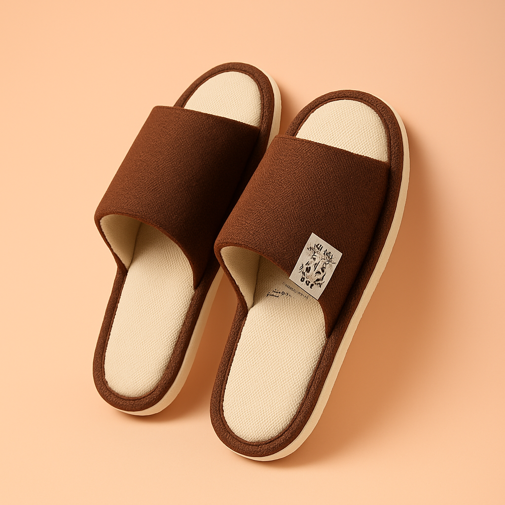Chaussons d'intérieur ouverts pour homme | Chaussures légères et antidérapantes 2