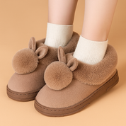 Chaussons femme motif lapin pour l'hiver | Chauds et mignons 5