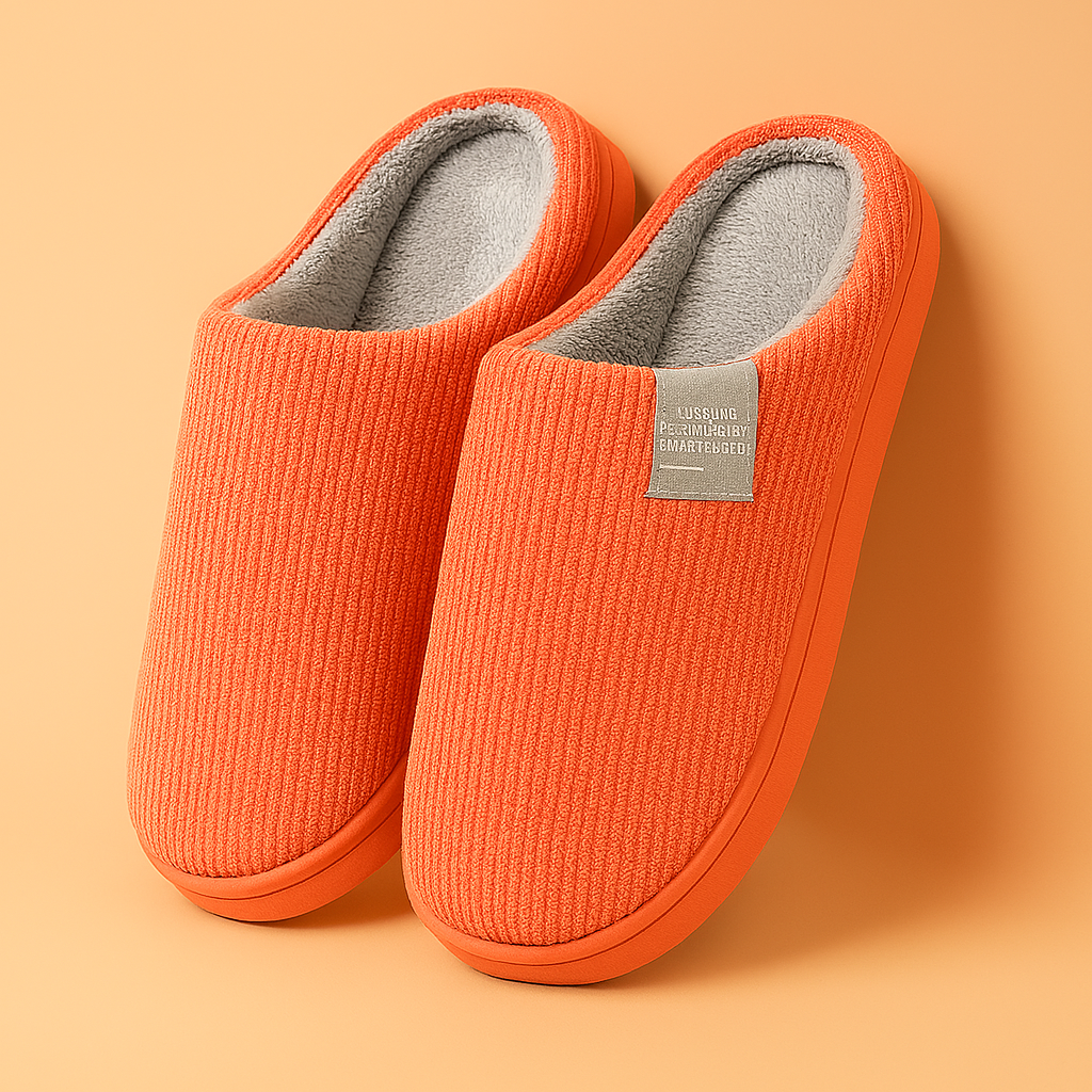 Chaussons unisexes antidérapants et isolés 0