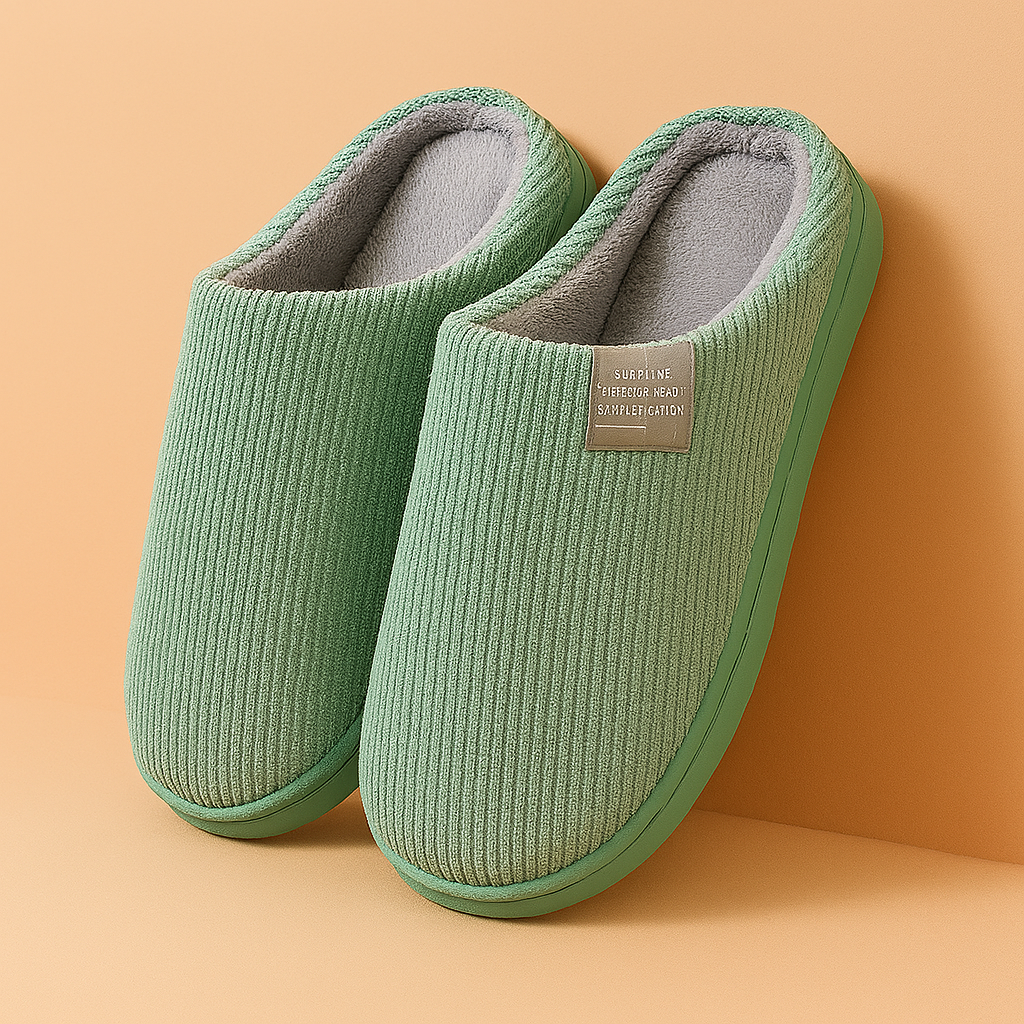 Chaussons unisexes antidérapants et isolés 2