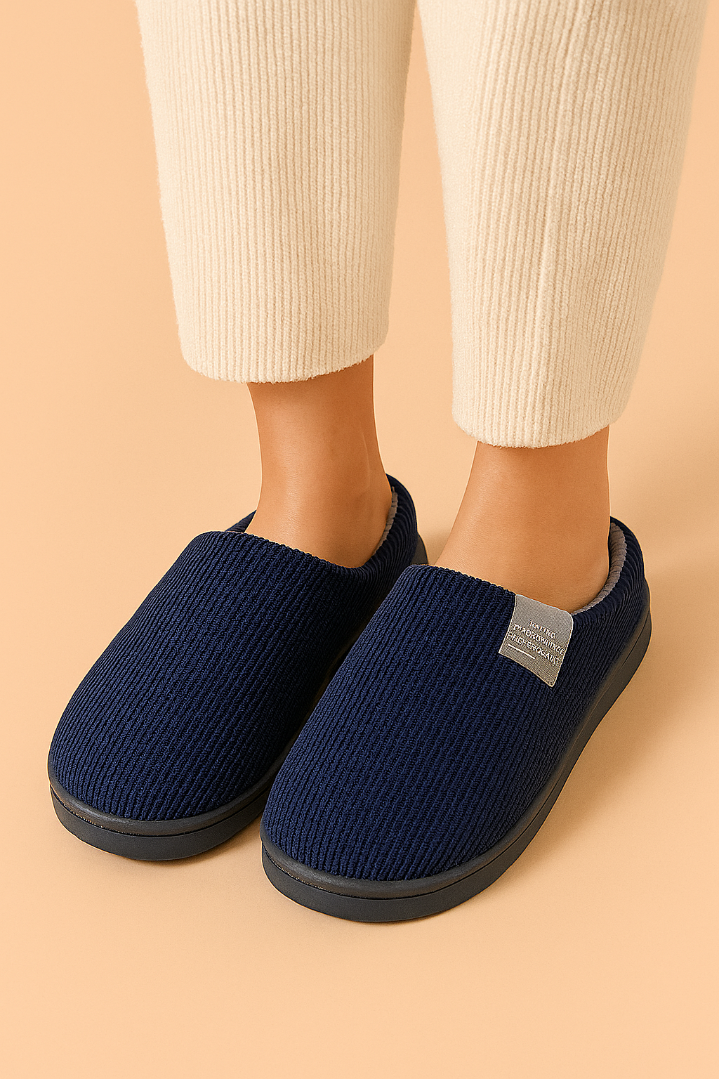 Chaussons unisexes antidérapants et isolés 6