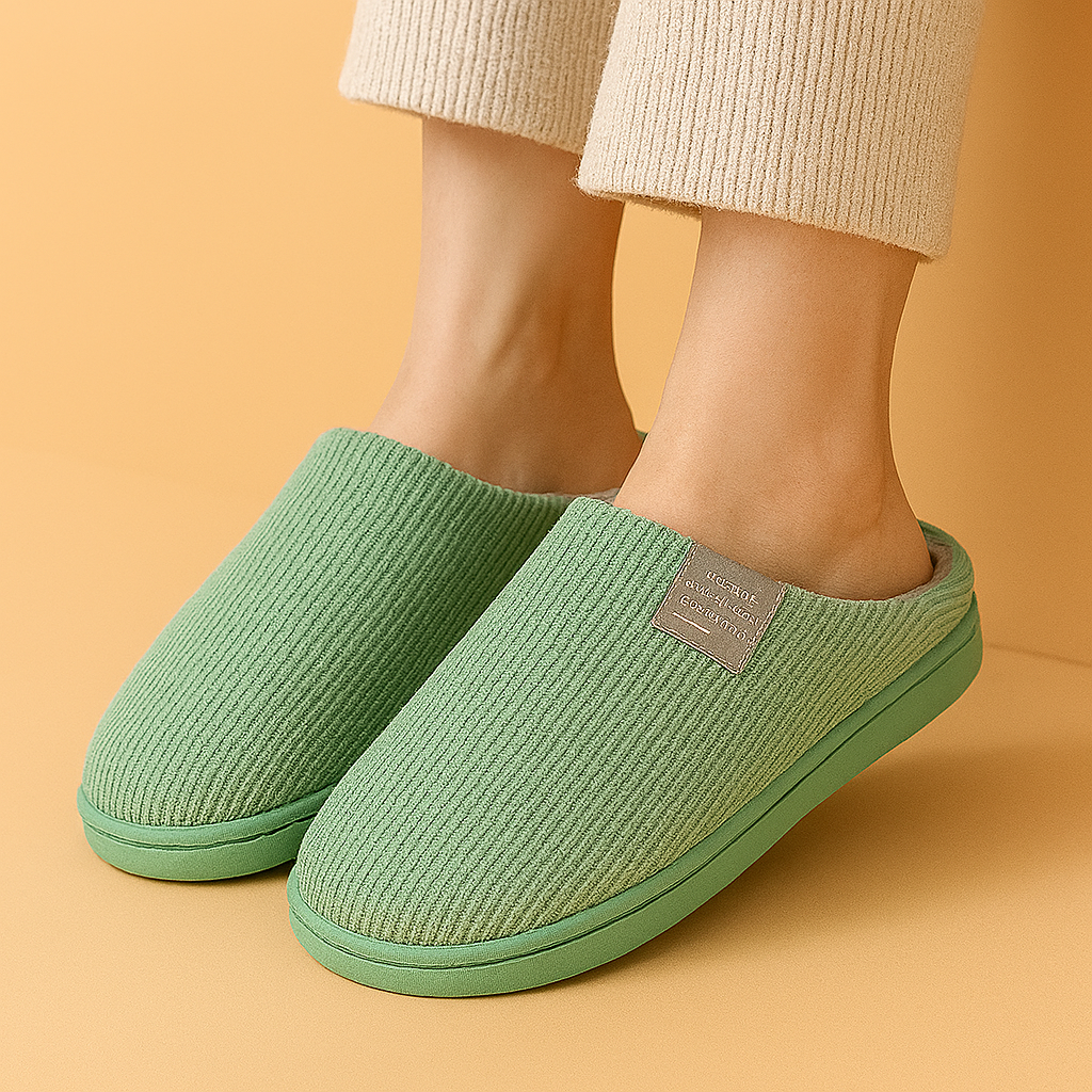 Chaussons unisexes antidérapants et isolés 7