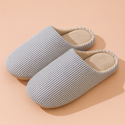 Chaussons unisexes rayés pour la maison | Chaussures confortables pour la maison 2
