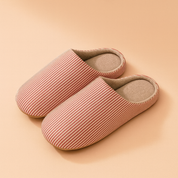 Chaussons unisexes rayés pour la maison | Chaussures confortables pour la maison 3