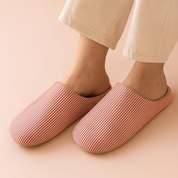 Chaussons unisexes rayés pour la maison | Chaussures confortables pour la maison 5