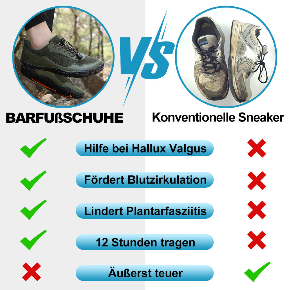 Chaussures orthopédiques imperméables pieds nus 2