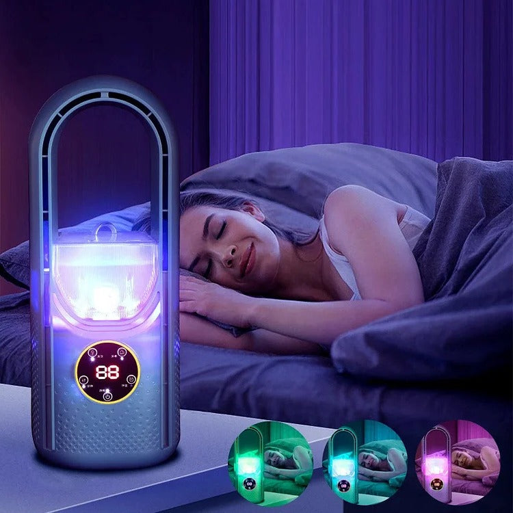 Climatiseur portable silencieux sans lame pour la maison et le bureau 4