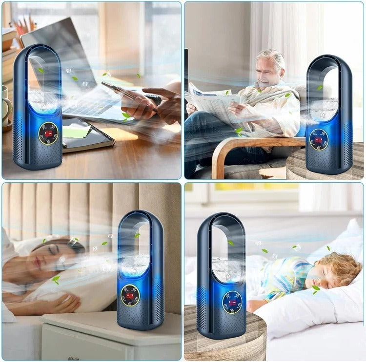 Climatiseur portable silencieux sans lame pour la maison et le bureau 5