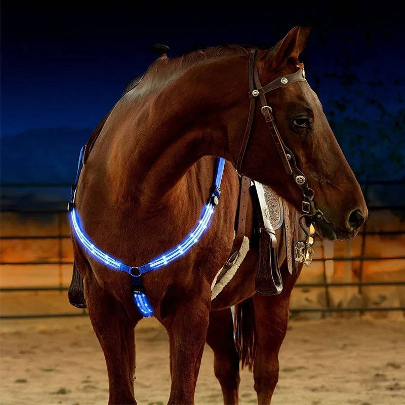 Collier de poitrine LED pour cheval 3