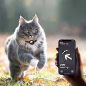 Collier de tracker Cat GPS avec fermeture rapide et conception réfléchissante pour une visibilité nocturne améliorée 1
