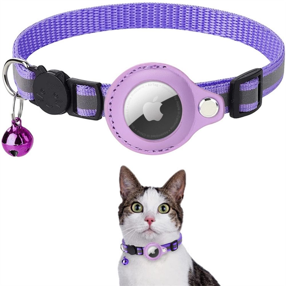 Collier de tracker Cat GPS avec fermeture rapide et conception réfléchissante pour une visibilité nocturne améliorée 11