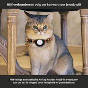 Collier de tracker Cat GPS avec fermeture rapide et conception réfléchissante pour une visibilité nocturne améliorée 2
