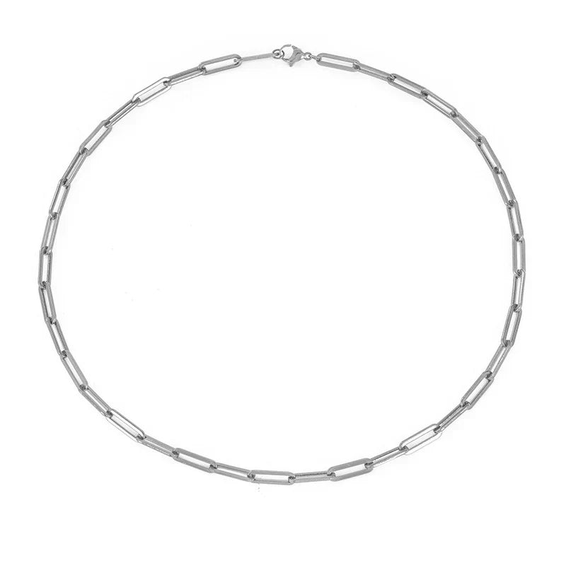Collier élégant pour femme en or - Bijou raffiné pour toutes les occasions, design classique, 45 cm 1