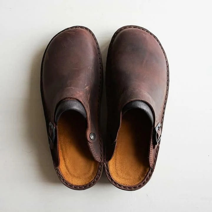 Comfortable Orthopedic Mules for Men - All-Day Support and Relief 0