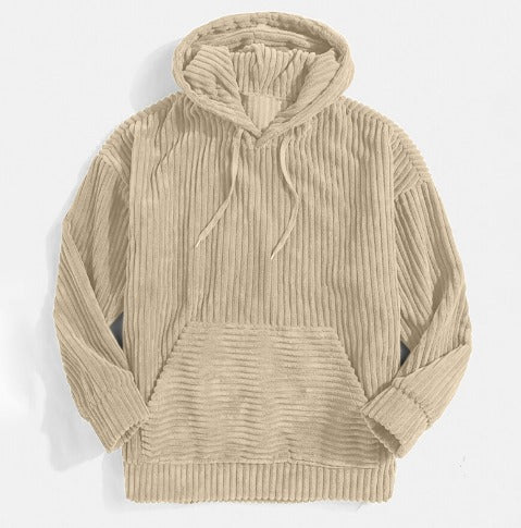 UNISEX | Corduroy Hoodie Sweatshirt