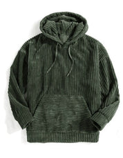 UNISEX | Corduroy Hoodie Sweatshirt