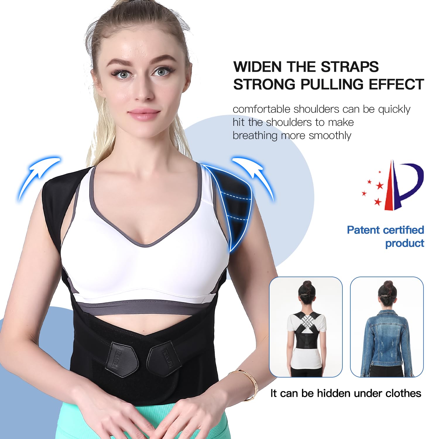 Correcteur de posture de dos 3