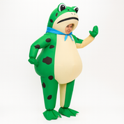 Costume de grenouille gonflable pour Halloween et fêtes costumées 1