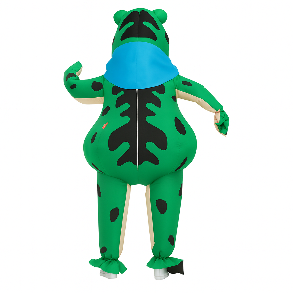 Costume de grenouille gonflable pour Halloween et fêtes costumées 2