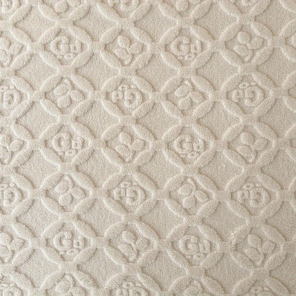 Couette d'hiver avec broderie de feuilles pour le confort et le style en microfibre 3