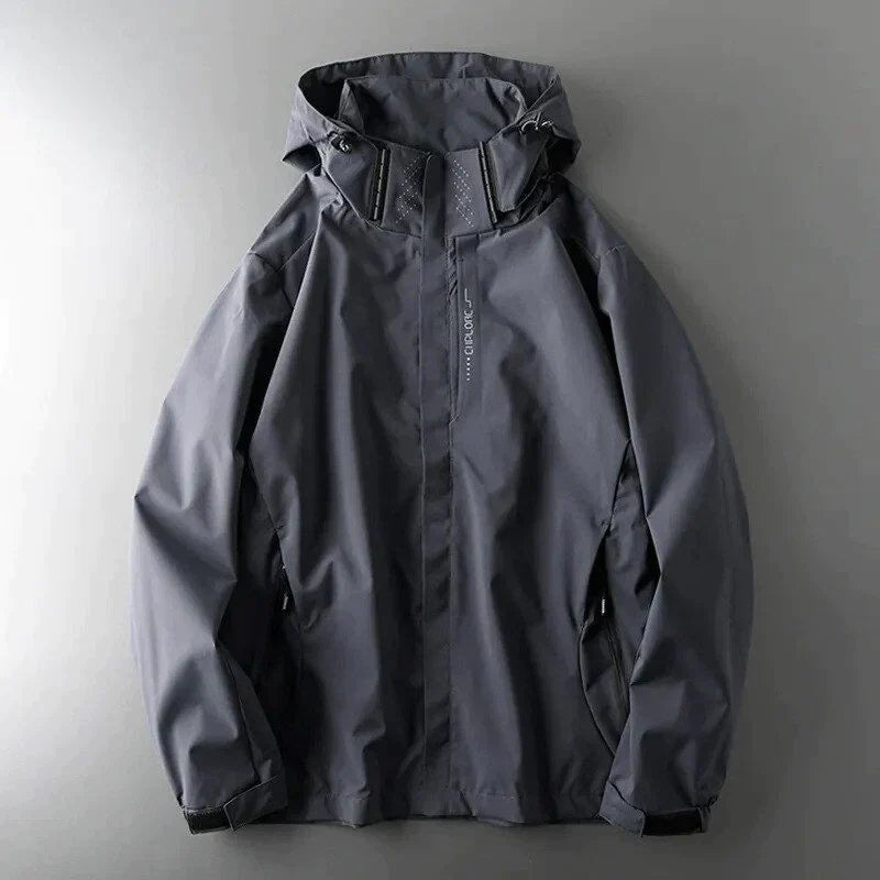 Coupe-vent imperméable d'hiver pour homme | Capuche 3