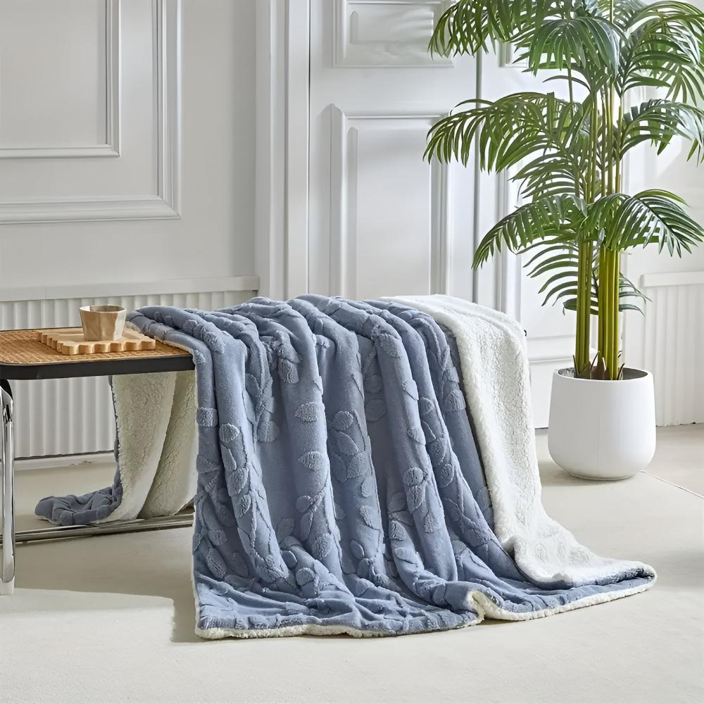 Couverture Sherpa élégante pour femme – Chaleur et style luxueux 3