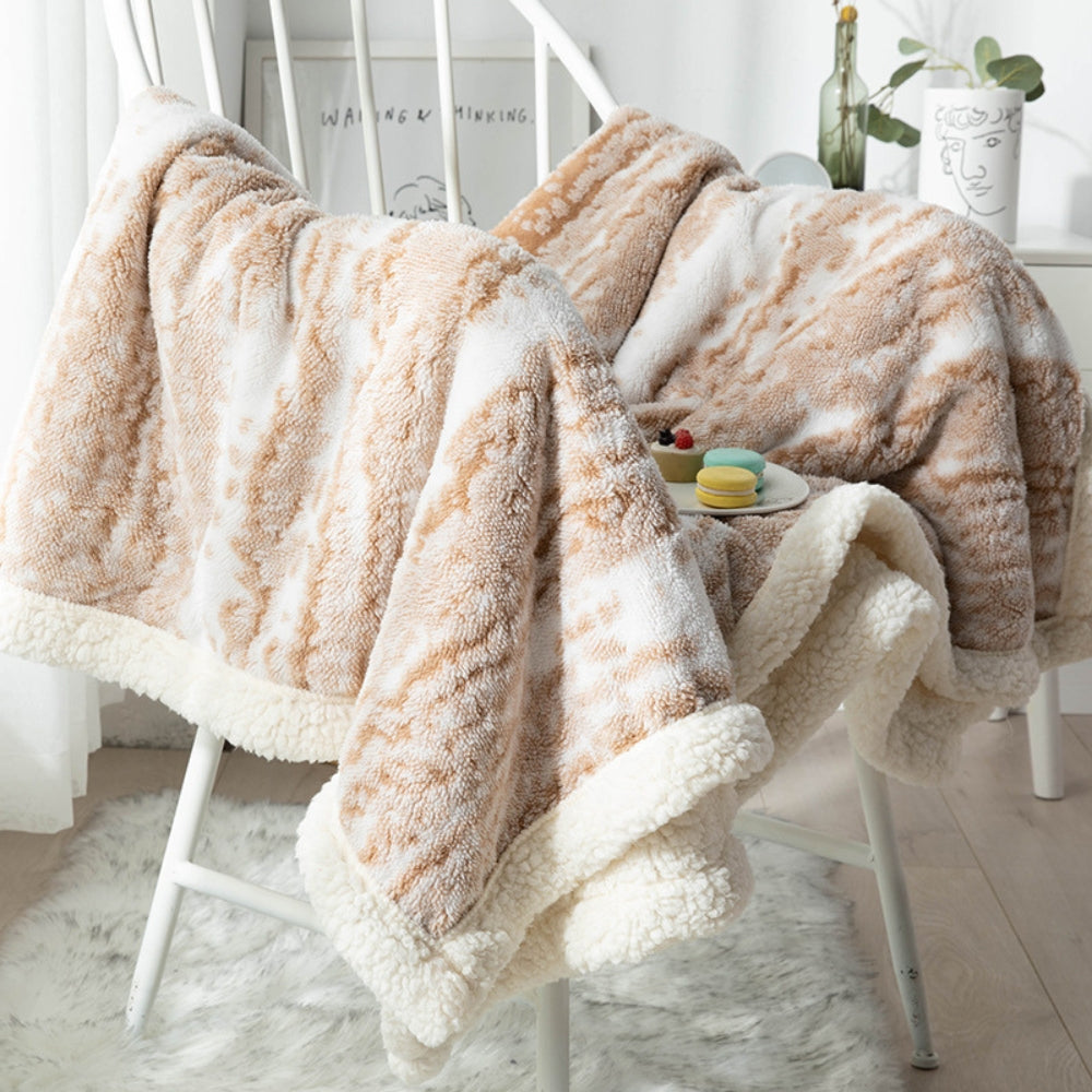 Couverture Sherpa en velours doux pour plus de confort et de chaleur 1