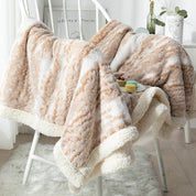 Couverture Sherpa en velours doux pour plus de confort et de chaleur 1
