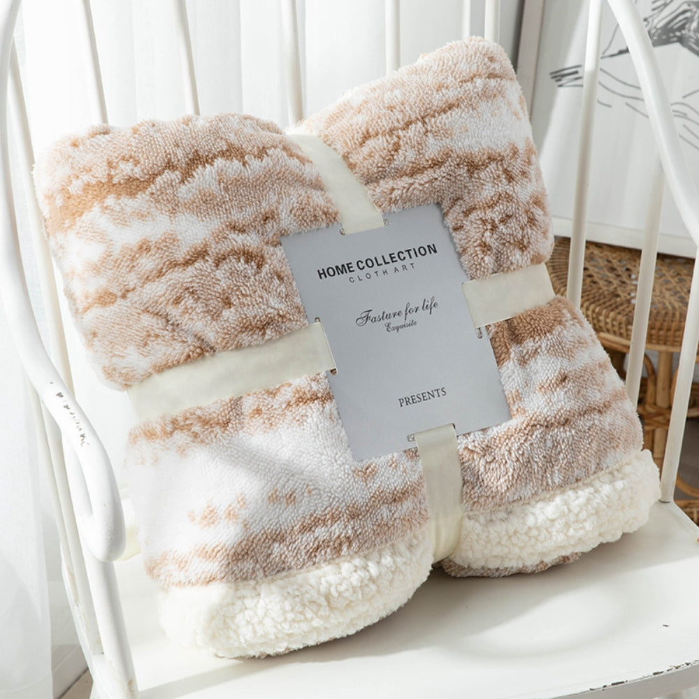 Couverture Sherpa en velours doux pour plus de confort et de chaleur 2