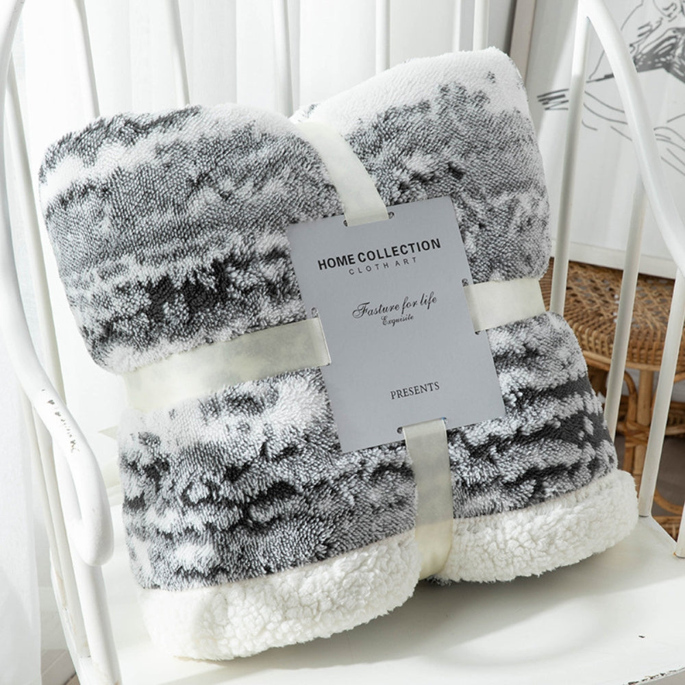 Couverture Sherpa en velours doux pour plus de confort et de chaleur 3