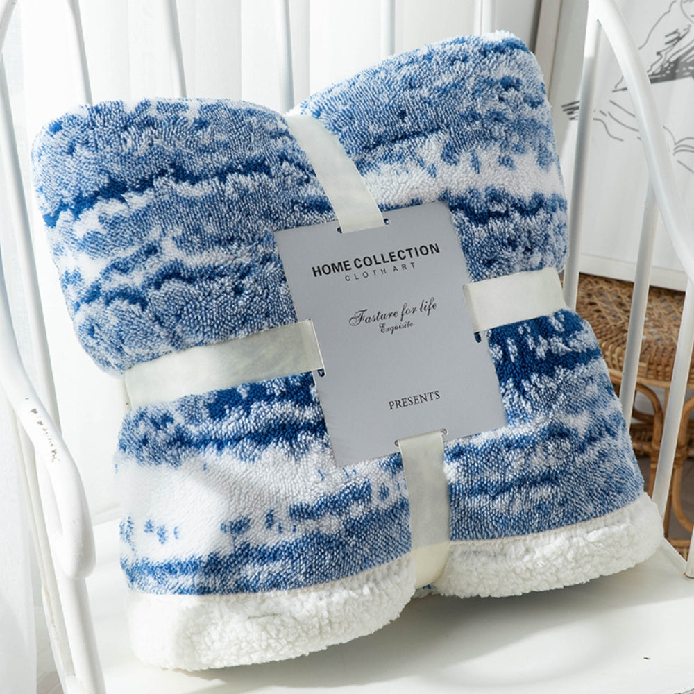Couverture Sherpa en velours doux pour plus de confort et de chaleur 4
