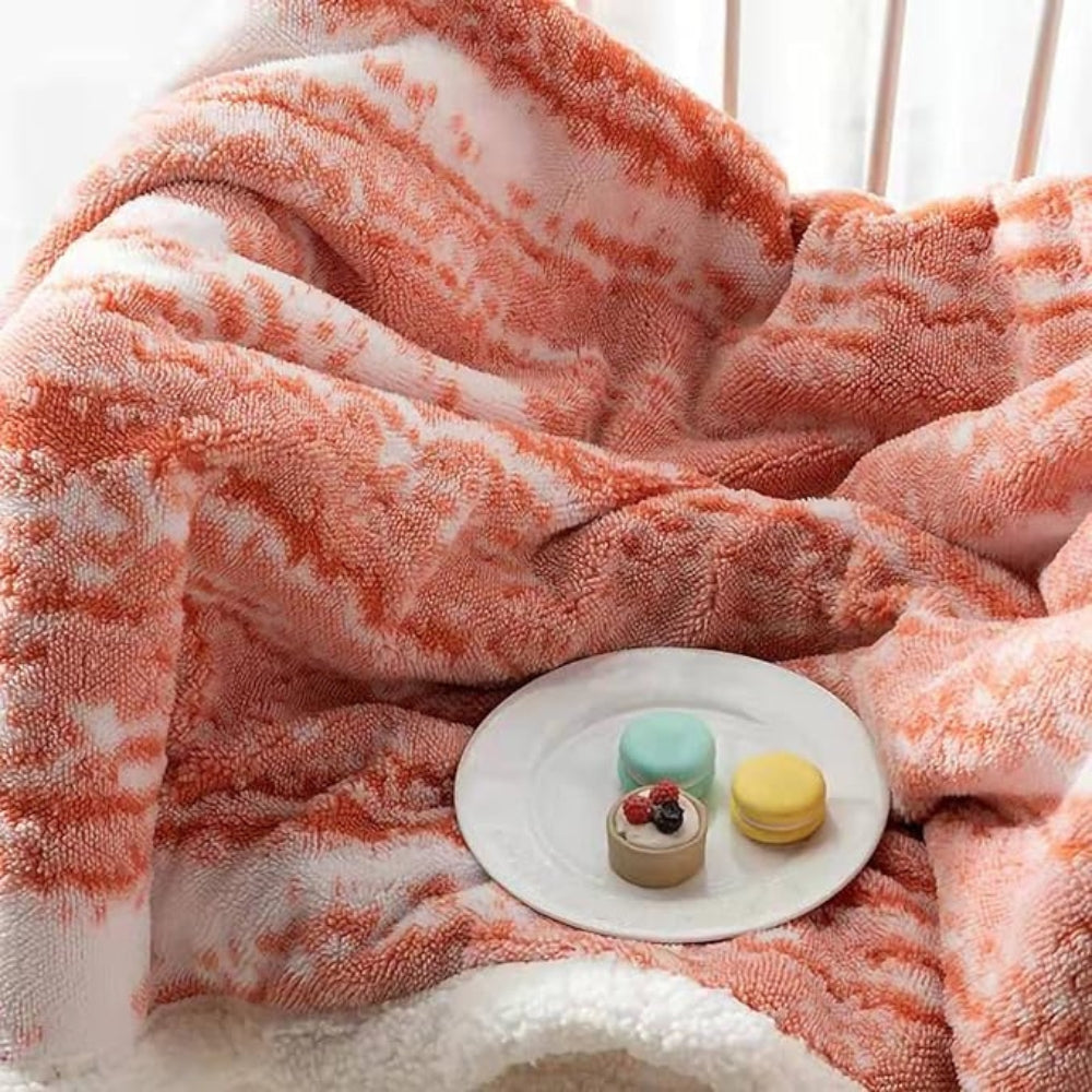 Couverture Sherpa en velours doux pour plus de confort et de chaleur 7