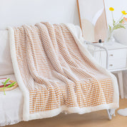Couverture Sherpa gaufrée douce pour un confort et une chaleur ultimes 1