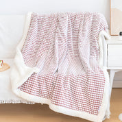 Couverture Sherpa gaufrée douce pour un confort et une chaleur ultimes 10
