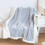 Couverture Sherpa gaufrée douce pour un confort et une chaleur ultimes 8
