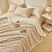 Couverture de jardin d'hiver confortable pour la maison en microfibre 0