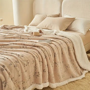 Couverture de jardin d'hiver confortable pour la maison en microfibre 1