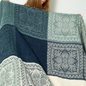 Couverture douillette à franges pour la maison 100% chenille Design bohème 4