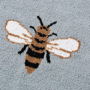 Couverture douillette avec motif d'abeille pour plus de confort et de style 6