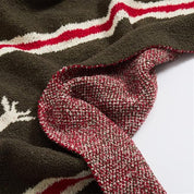 Couverture douillette pour adultes avec motif cerf en microfibre douce 3