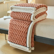 Couverture douillette pour adultes en polaire Sherpa douce et respirante 150x200 cm 2