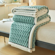 Couverture douillette pour adultes en polaire Sherpa douce et respirante 150x200 cm 8
