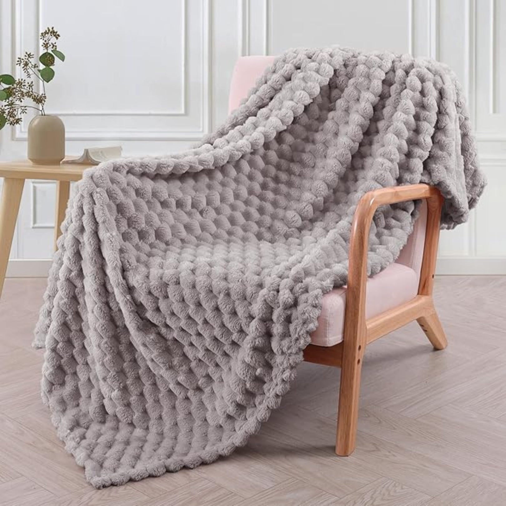 Couverture douillette pour femme et homme Microfibre ultra-douce pour plus de confort et de chaleur 3