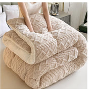 Couverture douillette pour femme et homme, motif géométrique, peluche Sherpa, coton de haute qualité 4