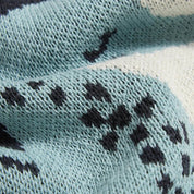 Couverture élégante pour la maison avec motif hippocampe en coton 5